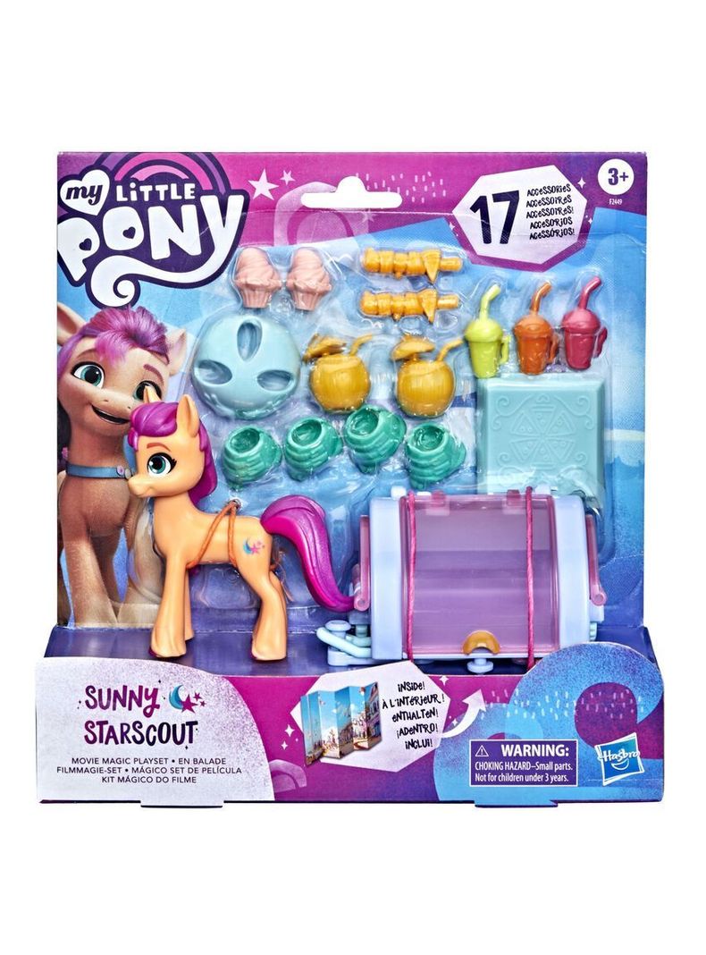 Muñeca My Little Pony Movie Magico Set De Película Sunny-0