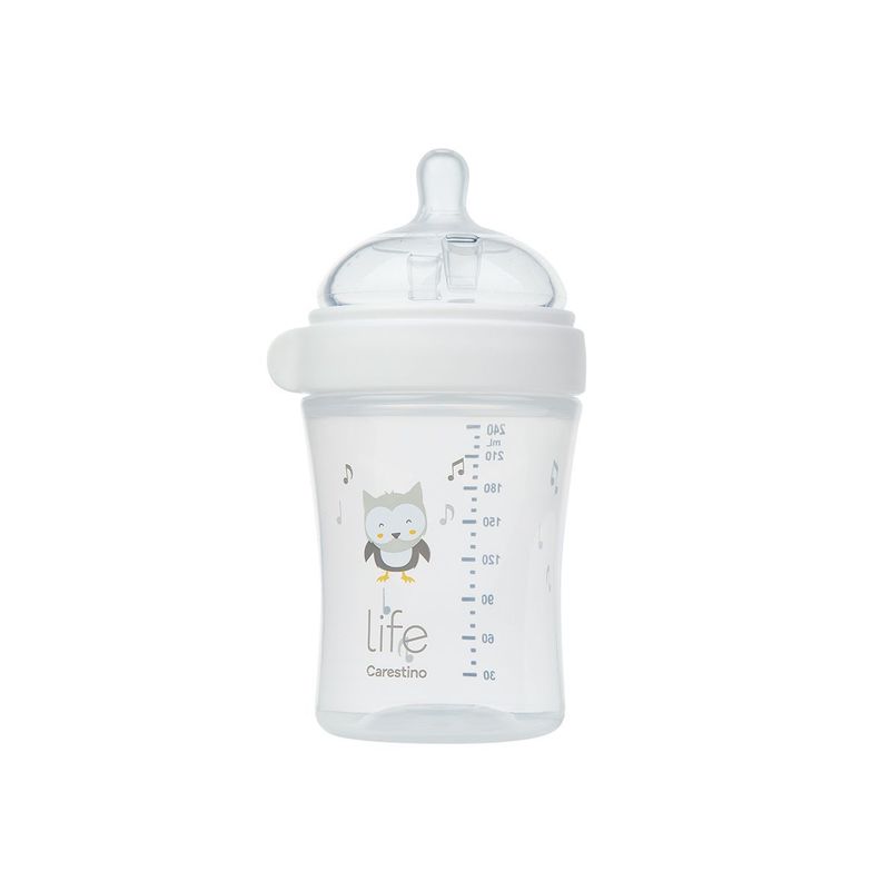Mamadera 240ml Tetina 3m Blanco