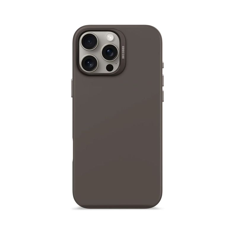 Funda silicona antimicrobial Magsafe iPhone 16 Pro Max Negro-0