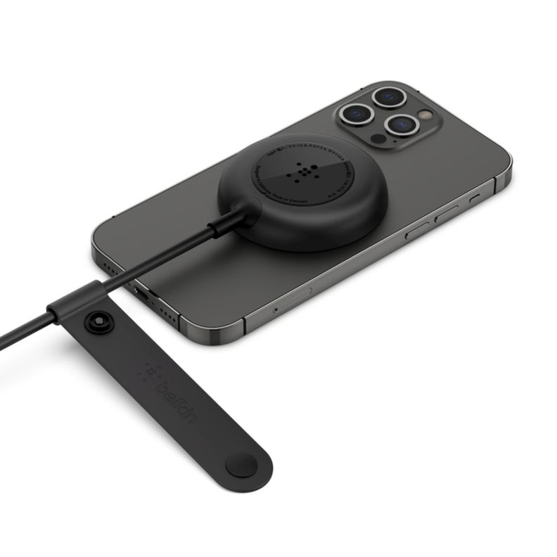 Cargador Inalambrico Magnetico Con Cable 7,5w Negro Belkin-3