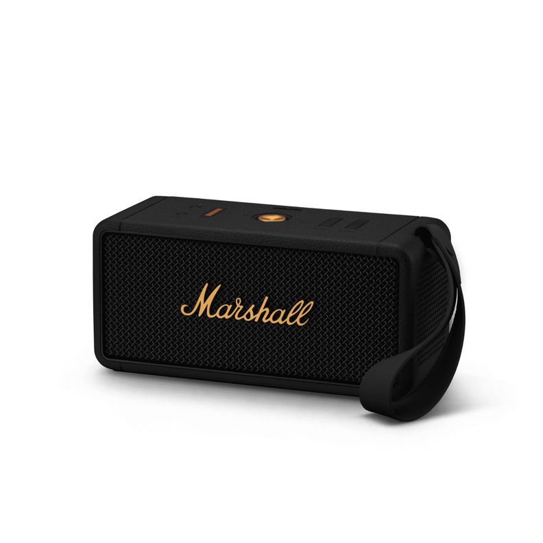 Parlante Bluetooth Marshall Middleton Black and Brass-0