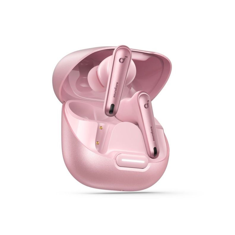 Audifonos TWS Noise Cancelling Liberty 4 NC Soundcore Rosado-0
