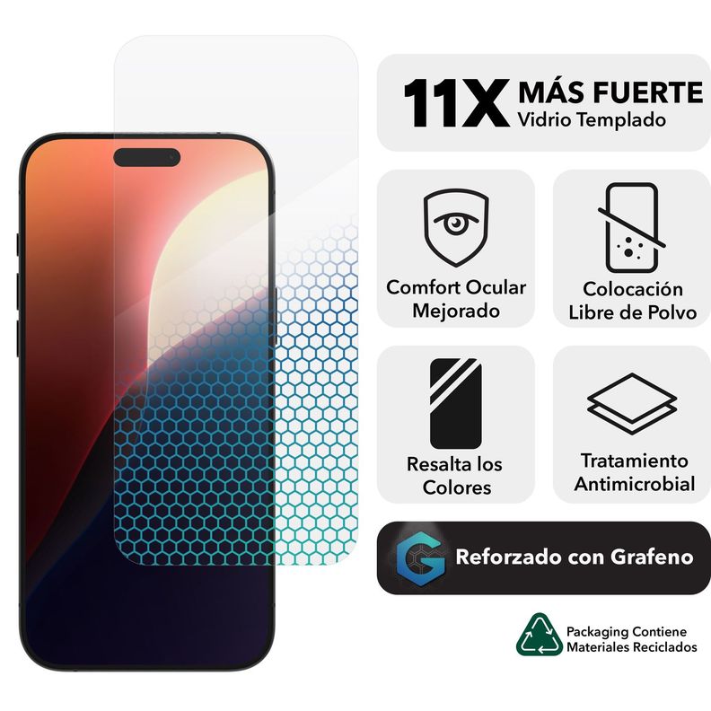 Lámina Glass XTR4 para iPhone 16 Pro Max-1