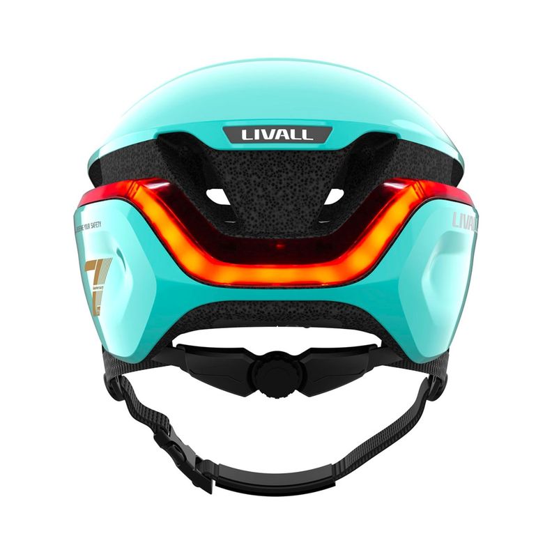 Casco inteligente LED EVO21 Talla M Menta-4