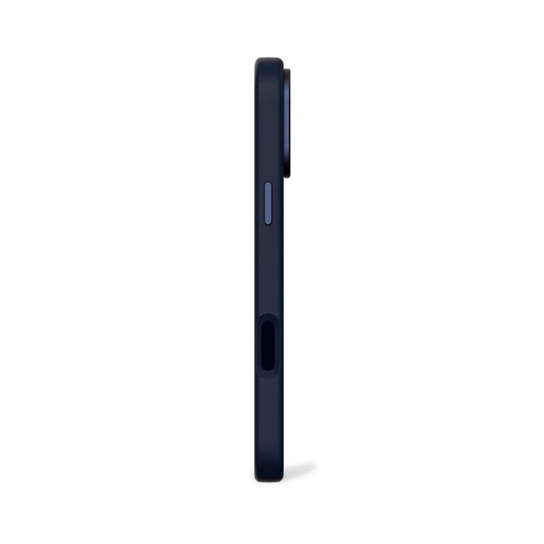 Funda silicona antimicrobial Magsafe iPhone 16 Pro Max Azul-6