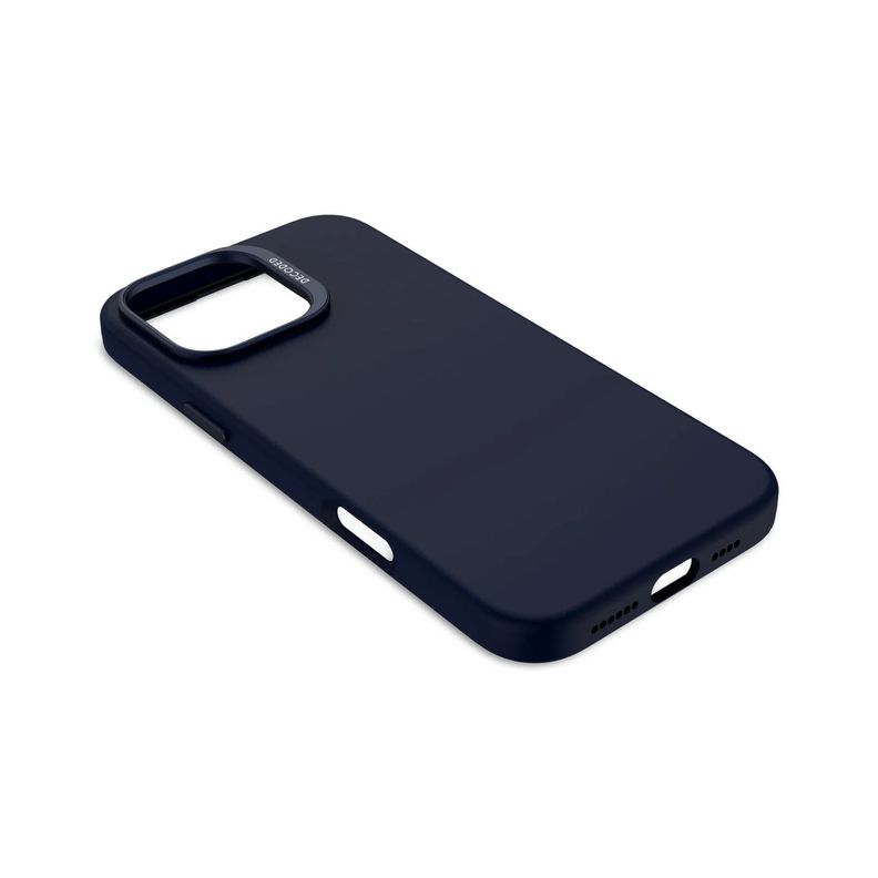 Funda silicona antimicrobial Magsafe iPhone 16 Pro Max Azul-7