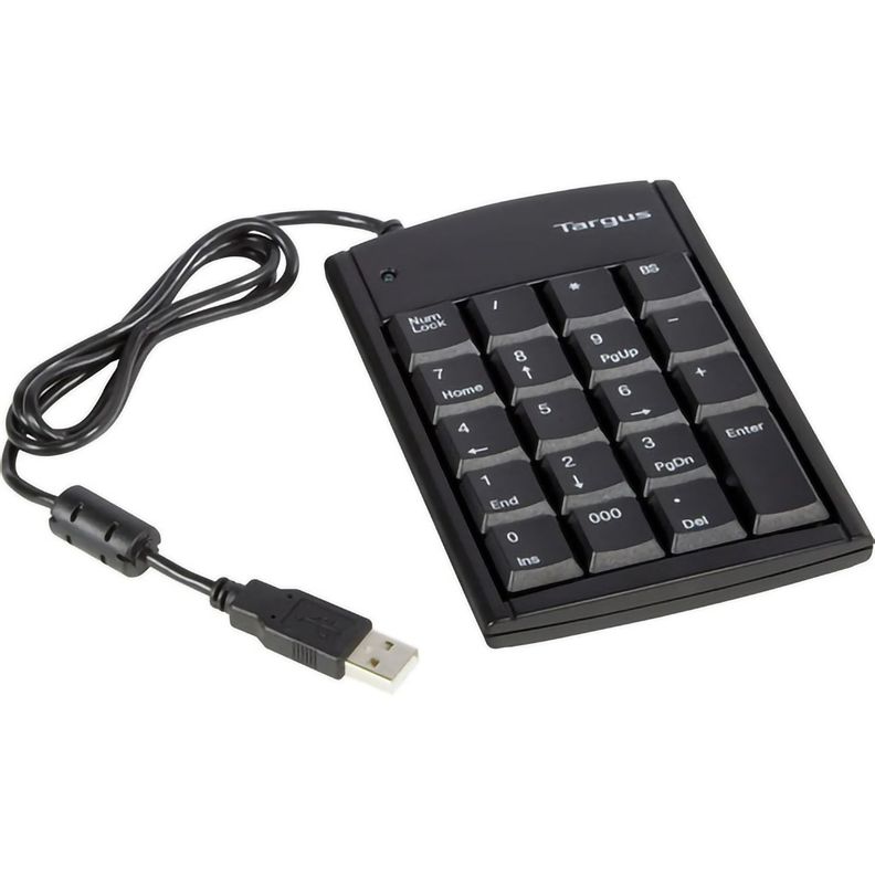 Teclado Keypad Con Cable Usb Targus-0