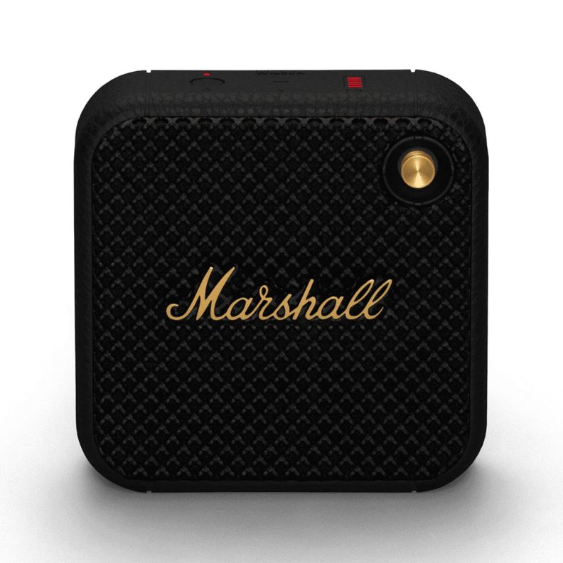 Parlante Portátil Bluetooth Marshall Willen Black And Brass-0