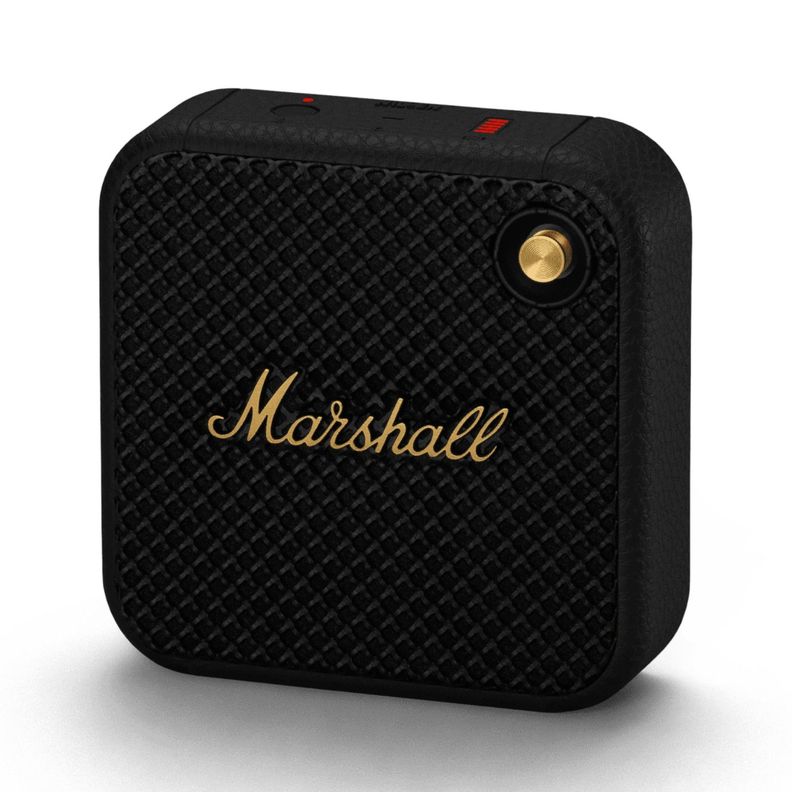 Parlante Portátil Bluetooth Marshall Willen Black And Brass-1
