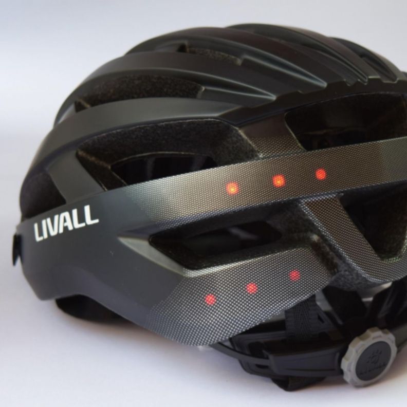 Casco inteligente LED MT1 NEO Talla L Negro-8