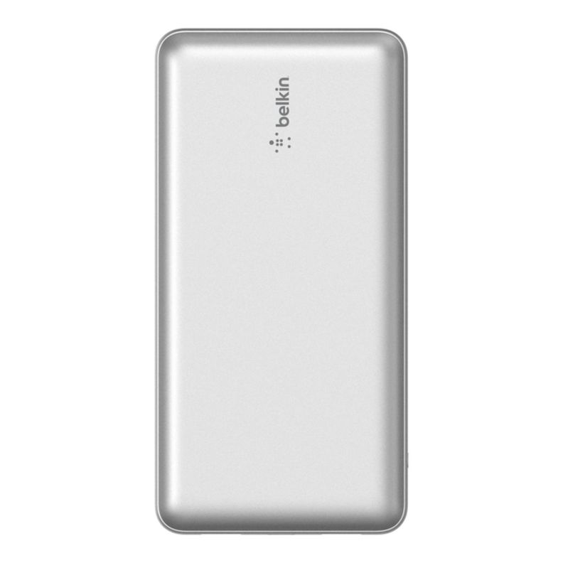 Batería Portátil 20.000 mAh USB-A y USB-C 15W Belkin Plata-3