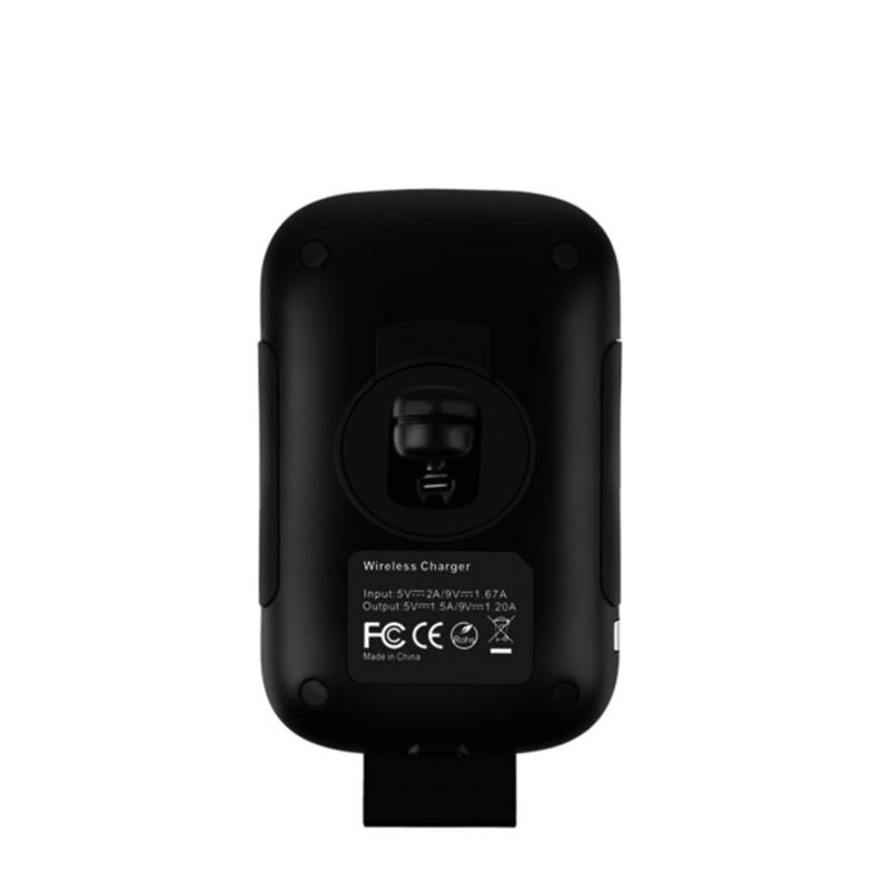 Dusted Cargador Inalambrico Para Auto 10w Negro-2