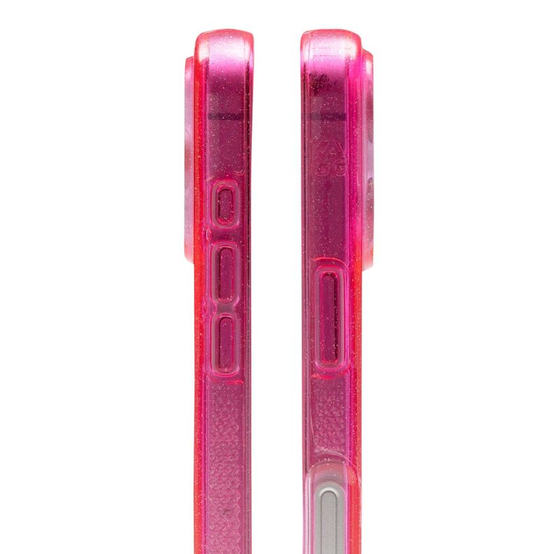 Funda Milan Snap Magsafe iPhone 16 Pro Max Zagg Rosa glitter-5