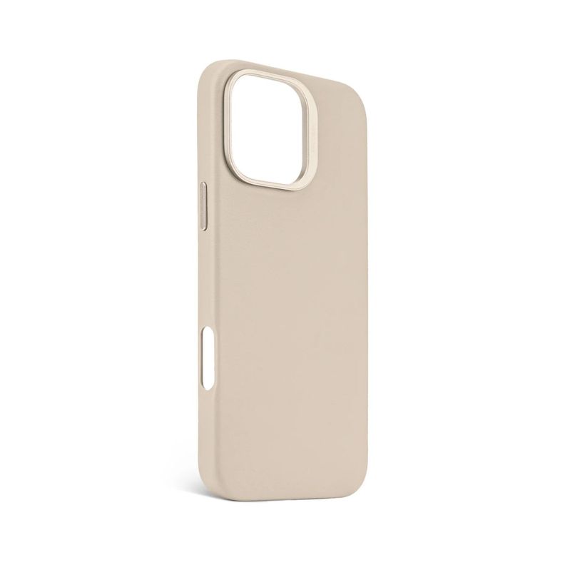 Funda cuero Magsafe iPhone 16 Pro Max Decoded Gris-1