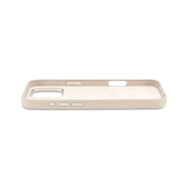 Funda cuero Magsafe iPhone 16 Pro Max Decoded Gris-5