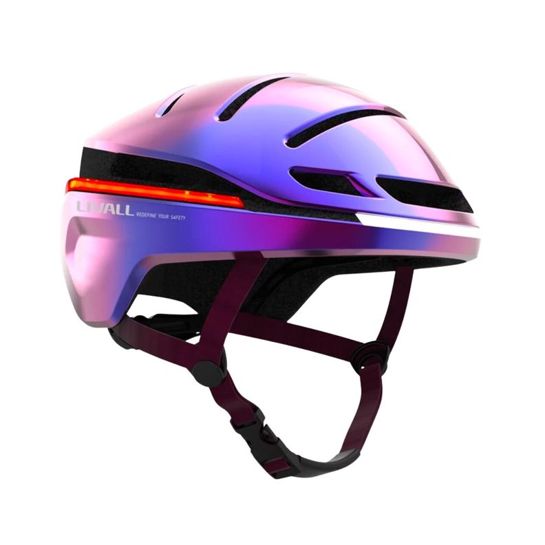 Casco inteligente LED EVO21 Talla M Ultravioleta-1