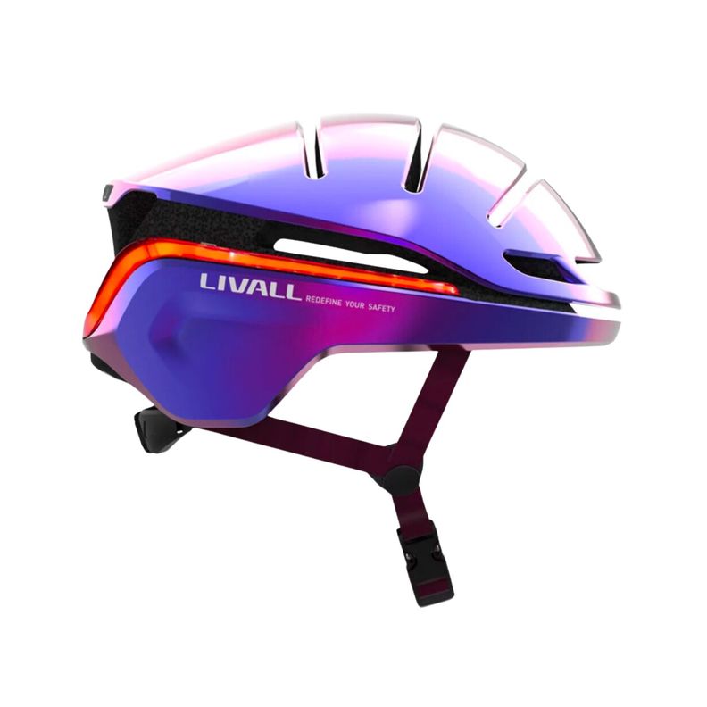 Casco inteligente LED EVO21 Talla M Ultravioleta-2