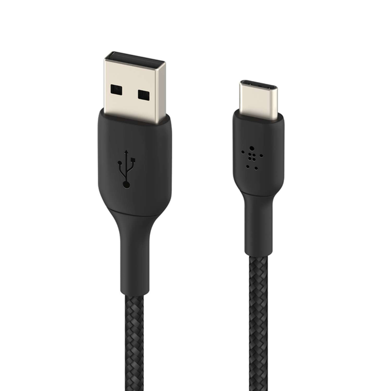 BOOST CHARGE Cable trenzado USB-C a USB-A-1