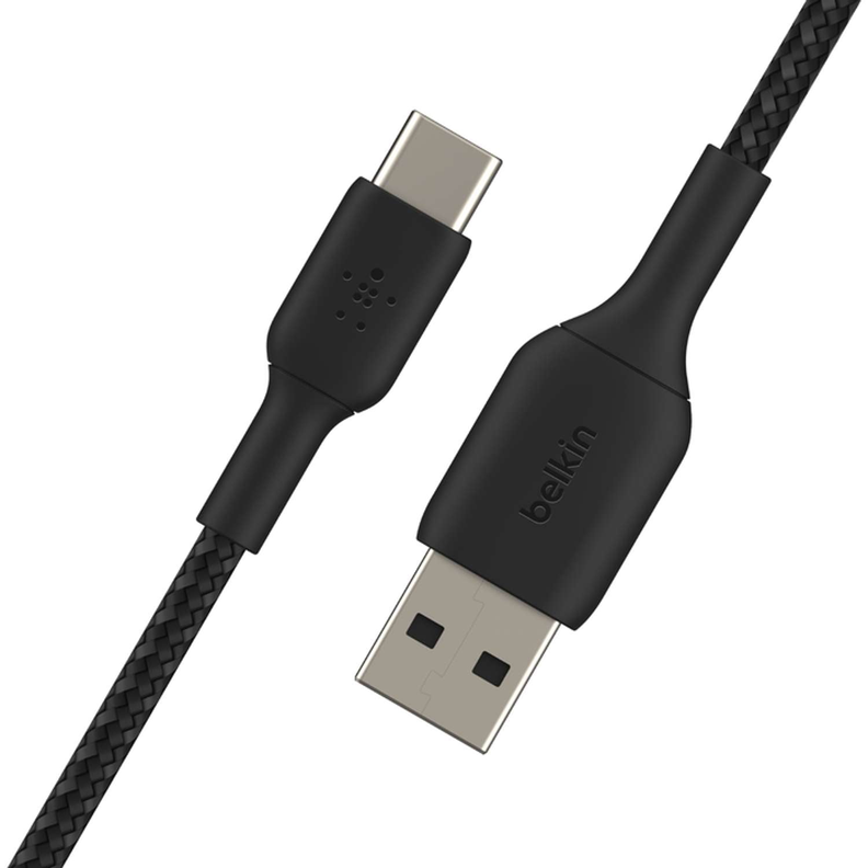 BOOST CHARGE Cable trenzado USB-C a USB-A-3