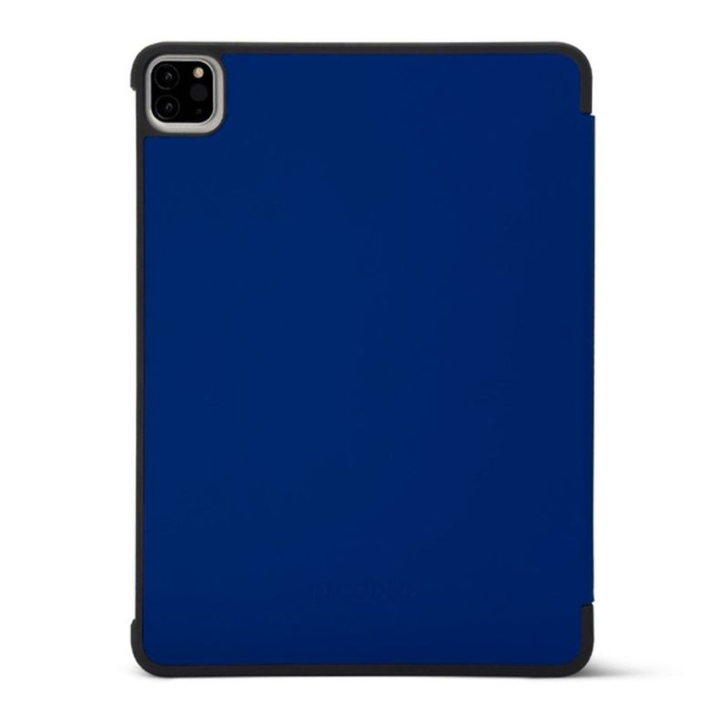 Funda folio silicona para iPad Pro 12.9 3ª a 5ª gen Azul-1