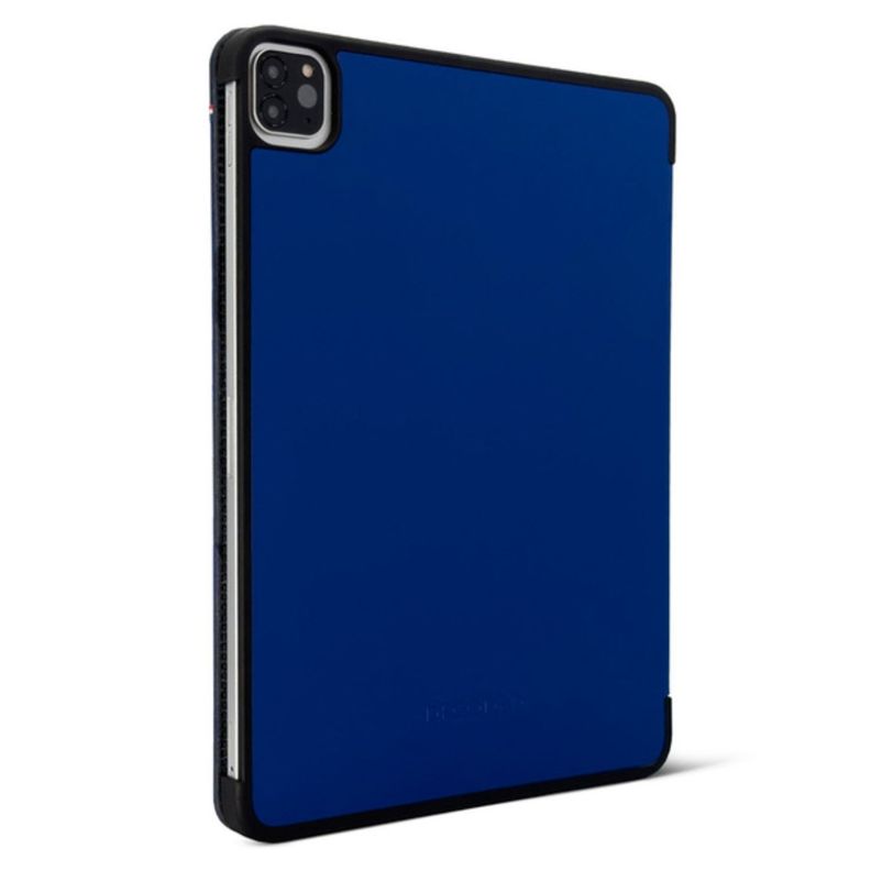 Funda folio silicona para iPad Pro 12.9 3ª a 5ª gen Azul-3