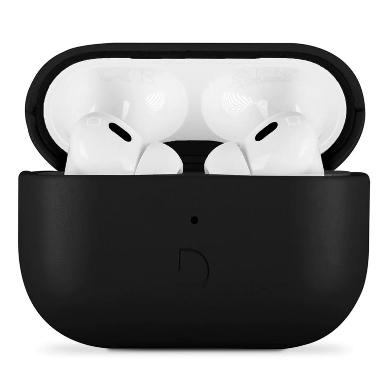 Funda cuero para Airpods Pro 2ª y 1ª gen Decoded Negro-1