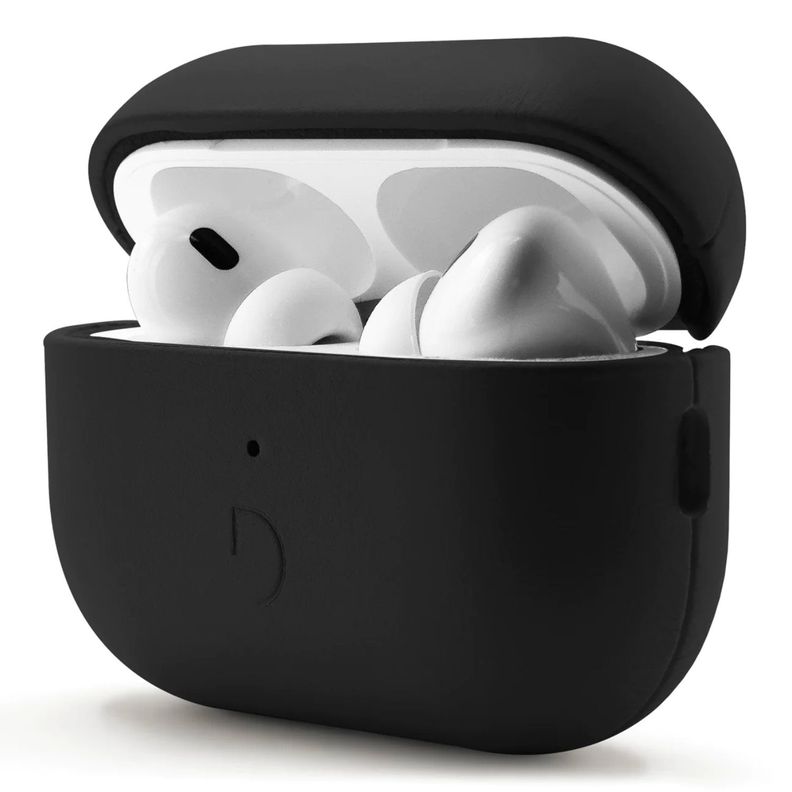 Funda cuero para Airpods Pro 2ª y 1ª gen Decoded Negro-2