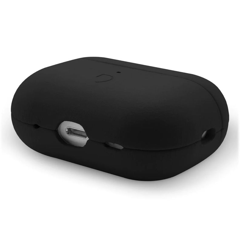 Funda cuero para Airpods Pro 2ª y 1ª gen Decoded Negro-4