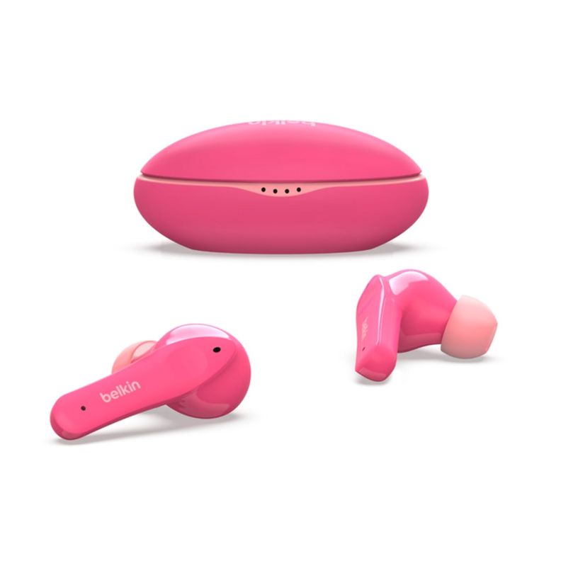 Audifono True Wireless Nano Belkin Rosado-4