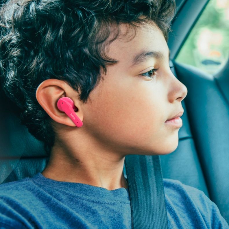 Audifono True Wireless Nano Belkin Rosado-7