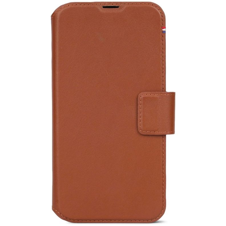 Funda cuero Wallet MagSafe iPhone 15 Pro Max Decoded Café-2