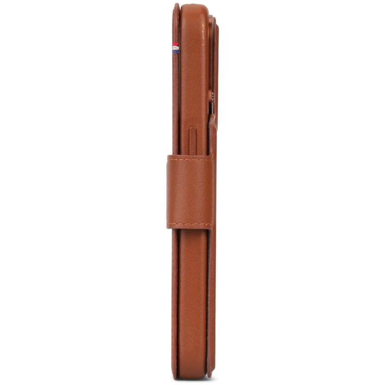 Funda cuero Wallet MagSafe iPhone 15 Pro Max Decoded Café-4