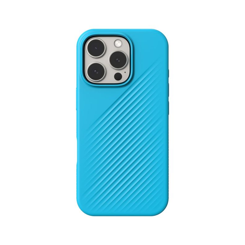 Funda Luxe Snap Magsafe iPhone 16 Pro Max Zagg azul-0