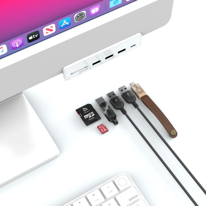 Hub USB-C 7-1 Casa Hub i7 para iMac de 24" Adam Elements-4