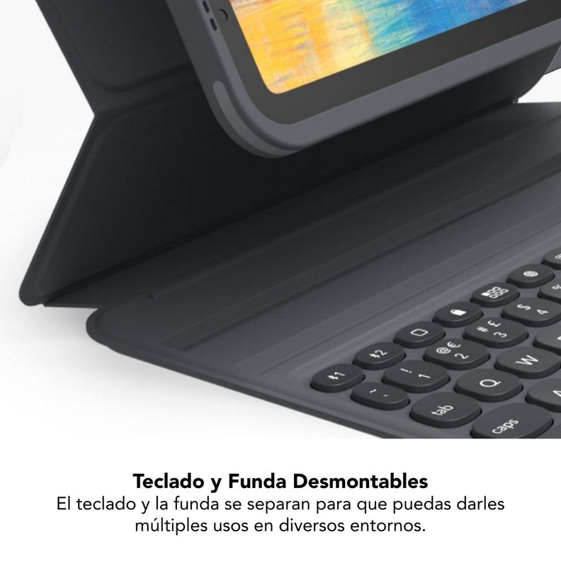 Teclado Con Funda Pro Keys Para iPad Air 10.9 Zagg-7