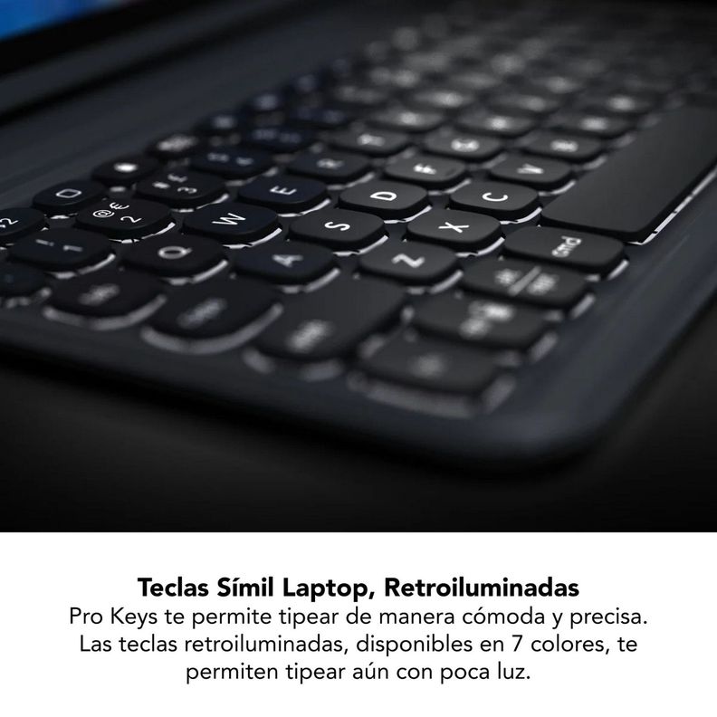 Teclado Con Funda Pro Keys Para iPad Air 10.9 Zagg-8