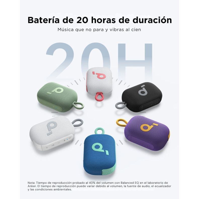 Parlante portatil Select 4 Go Soundcore Verde-5