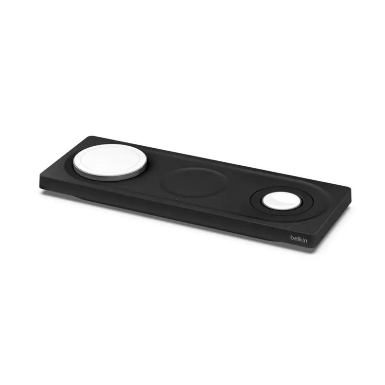 Cargador 3-1 plano BoostCharge MagSafe 15 W Belkin Negro-2