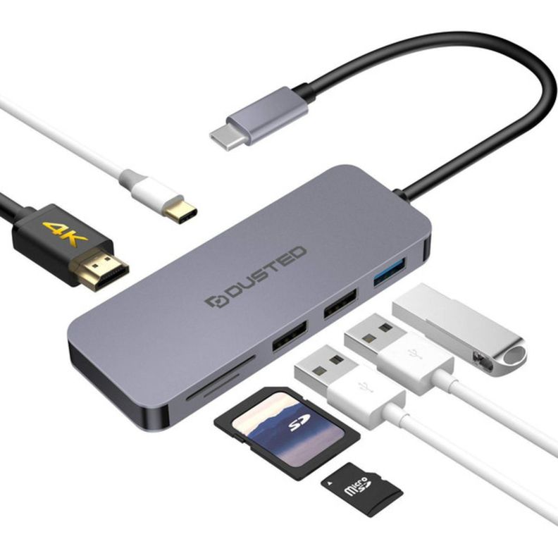 Dusted Hub Usb-c Multipuerto 7 En 1-2