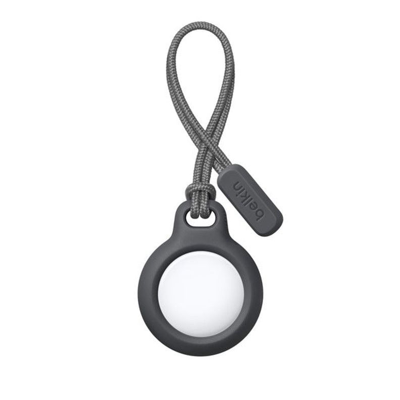 Protector con correa Secure Holder para AirTag Negro-0