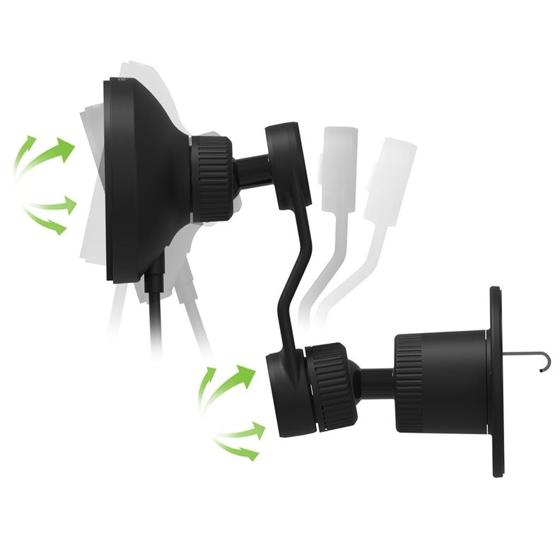 Cargador de auto inalámbrico Magsafe 7.5W Mophie negro-5