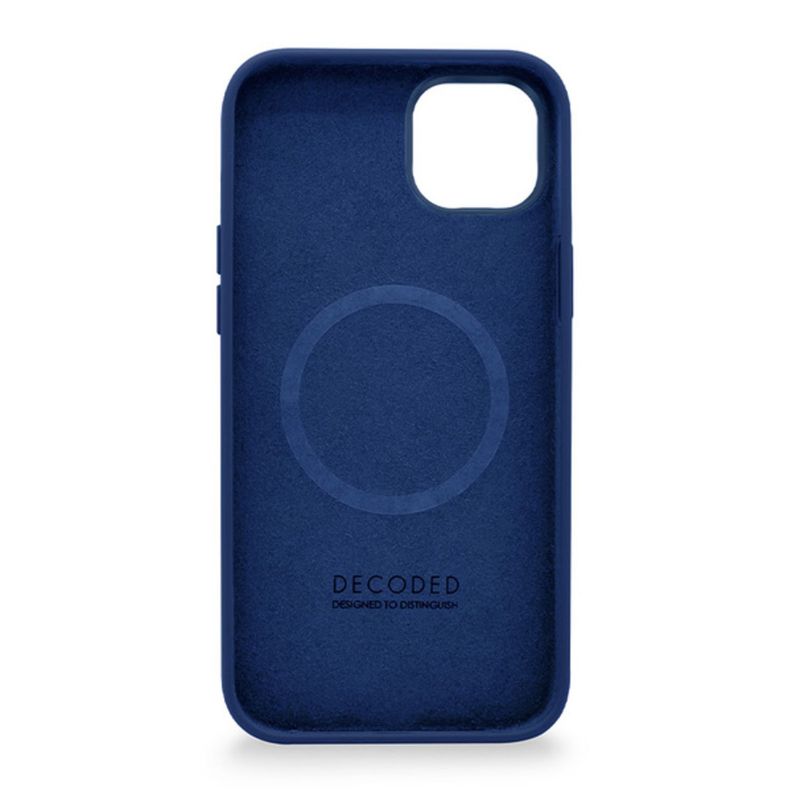 Funda Silicona Con Magsafe Para iPhone 14 Decoded Navy-5
