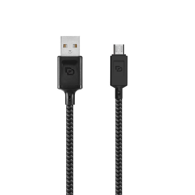 Cable Micro Usb A Usb 1.2 Mt Rugged Negro Dusted-0