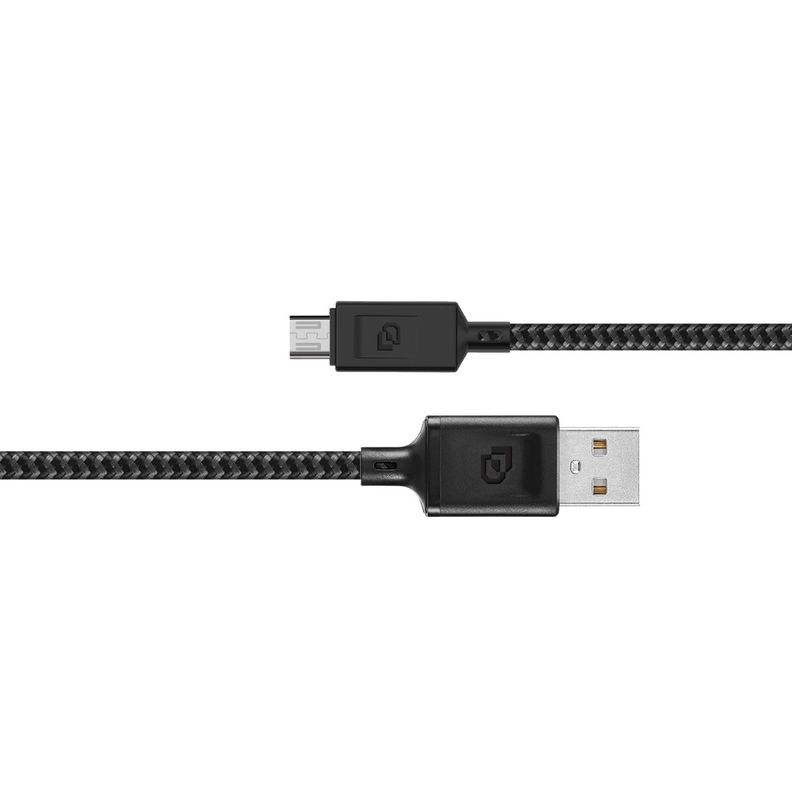 Cable Micro Usb A Usb 1.2 Mt Rugged Negro Dusted-1