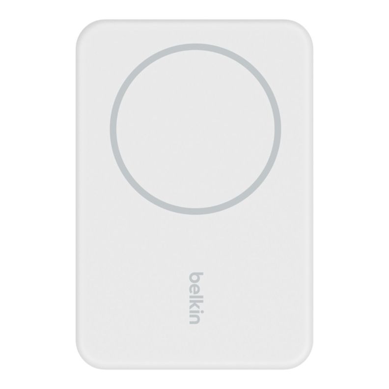 Batería externa inalámbrica y magnética 5k + soporte Belkin-3
