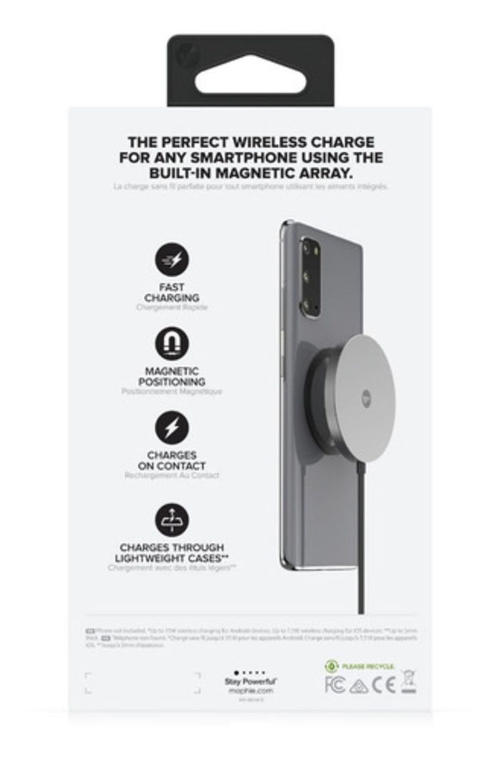 Cargador De Base Inalámbrica Magsafe De Hasta 15w Mophie-6