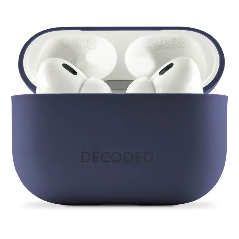 Funda silicona para Airpods Pro 2ª y 1ª gen Decoded Azul-0