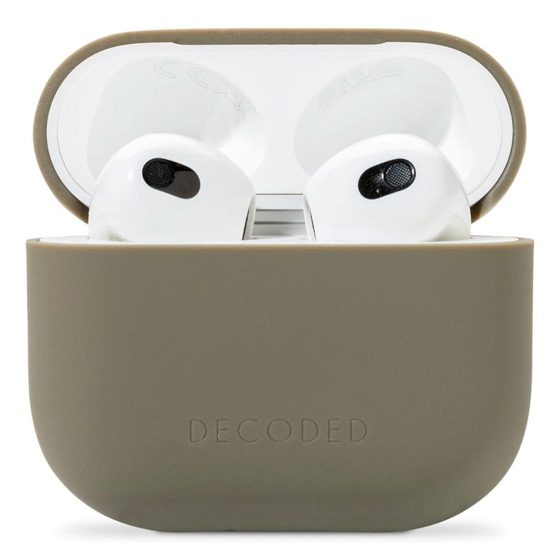 Funda Silicona para Airpods 3ª gen Decoded Verde-0