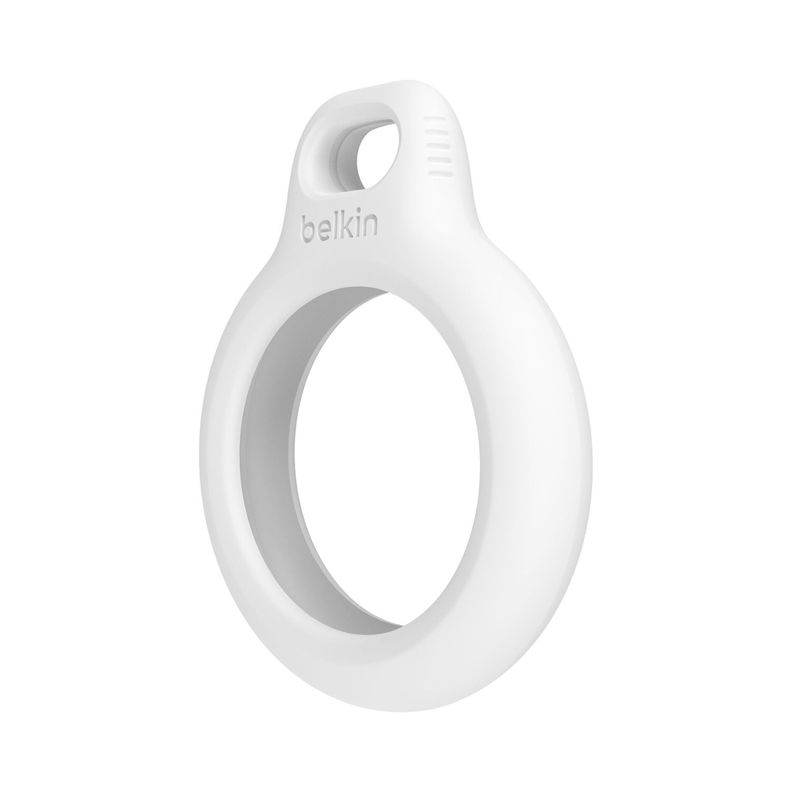 Protector Con Llavero Belkin Secure Holder Airtag Blanco-3
