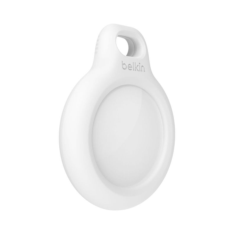 Protector Con Llavero Belkin Secure Holder Airtag Blanco-4